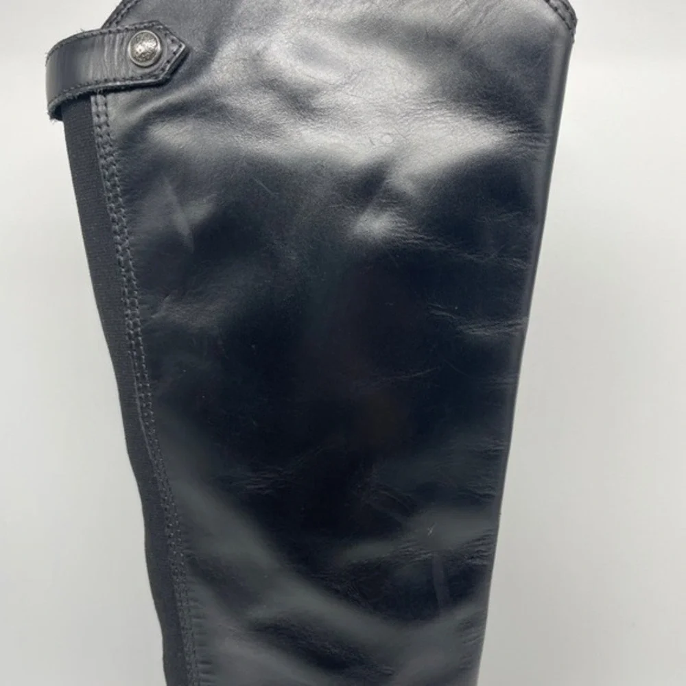 Vince Camuto Women's Siridola Leather Almond toe Over‎ The Knee Boots Size 6M